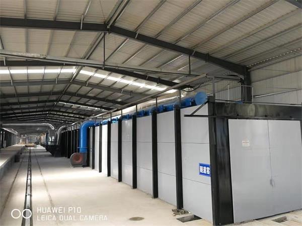 180.5×3.2米天然氣燒硅磚新型節(jié)能隧道窯（設(shè)計1550℃，能耗75m3/噸產(chǎn)品）